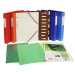 Paquet de 100 chemises FLASH 220 100  recyclé - 24x32cm - Couleurs assorties EXACOMPTA