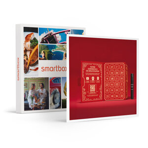 SMARTBOX - Coffret Cadeau Calendrier de l'Avent : 24 vins de France et du Monde - Gastronomie
