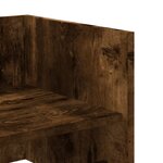 vidaXL Étagère murale chêne fumé 70 5x35x30 5 cm bois d'ingénierie
