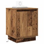 vidaXL Cabinet de chevet Bois ancien 39 x 34 5 x 50 cm