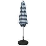 vidaXL Parasol de jardin avec base 300 x 300 cm Polyester
