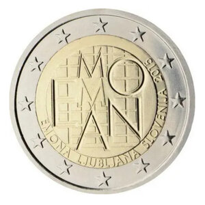 2 euros commémorative Slovénie 2015 - EMONA.