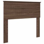 vidaXL Lit de Rangement Chêne brun 100 x 200 cm Bois d'ingénierie