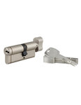 THIRARD - Cylindre à bouton Transit 1  30Bx40mm  nickelé  5 clés