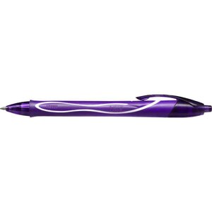 Stylo à encre gel gelocity quick dry violet bic