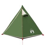 vidaXL Tente de camping à dôme 2 personne vert imperméable