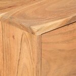vidaXL Buffet 88x30x73 cm Bois d'acacia massif