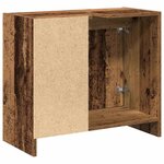 vidaXL Cabinet de Lavabo Bois Ancien 63 x 29 x 55 cm Bois d'ingénierie
