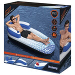 Bestway Chaise longue flottante Hydro Force 183x97 cm Bleu