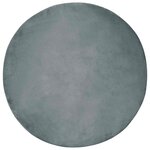 vidaXL Tapis en Fourrure Synthétique de Lapin Olite Anthracite