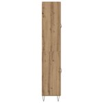 vidaXL Haut Armoire Chêne artisanal 69 5 x 34 x 180 cm