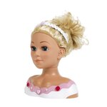 Theo Klein 5242 - Tête à coiffer Princesse Coralie Rose