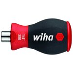 Wiha tournevis avec 6 porte-embouts magnétiques pozidriv