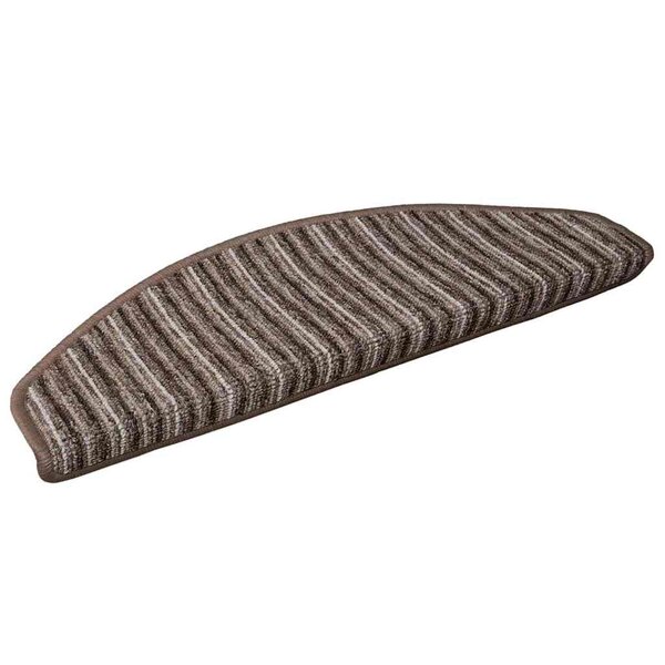 vidaXL Tapis d'escalier auto-adhésifs 15 pc 65 x 21 x 4 cm Non-Slip