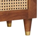 vidaXL Meubles et étagères de rangement pour médias avec tiroir Marron