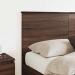 vidaXL Tête de lit Chêne brun 160 cm Bois d'ingénierie