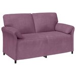 vidaXL Sofa 2 places Pourpre 158 x 83 x 95 cm Velours