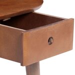 Vidaxl table de chevet 50 x 35 x 55 cm bois d'acacia massif