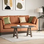 vidaXL Pieds de table basse en forme de A  2 pièces  50 x (42-43) cm  acier