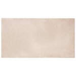 vidaXL Tapis en Fourrure Synthétique de Lapin Olite Taupe 80 x 150 cm