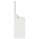 vidaXL Table de Toilette Blanc 100 x 41 x 140 cm Bois d'ingénierie