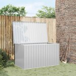 vidaXL Boîte de rangement de jardin Gris 171x99x93 cm