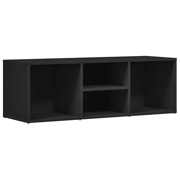 vidaXL Banc à chaussures Noir 105x35x35 cm Aggloméré