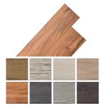 vidaXL Dalles de plancher PVC autoadhésif 5 21 m² 2 mm orme naturel