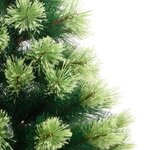 vidaXL Sapin de Noël artificiel à charnières avec support 150 cm