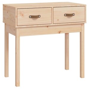 vidaXL Table console 76 5x40x75 cm Bois massif de pin