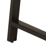 vidaXL Bureau avec tiroirs 105x55x70 cm bois de manguier massif et fer