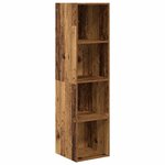 vidaXL Ensemble meuble TV 4 Pièces Bois Ancien Bois d'ingénierie