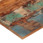vidaXL Dessus de table rectangulaire 60x70 cm 25-27 mm Bois récupéré