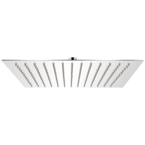 vidaXL Tête de douche plongeante carrée en acier inoxydable 30x30 cm
