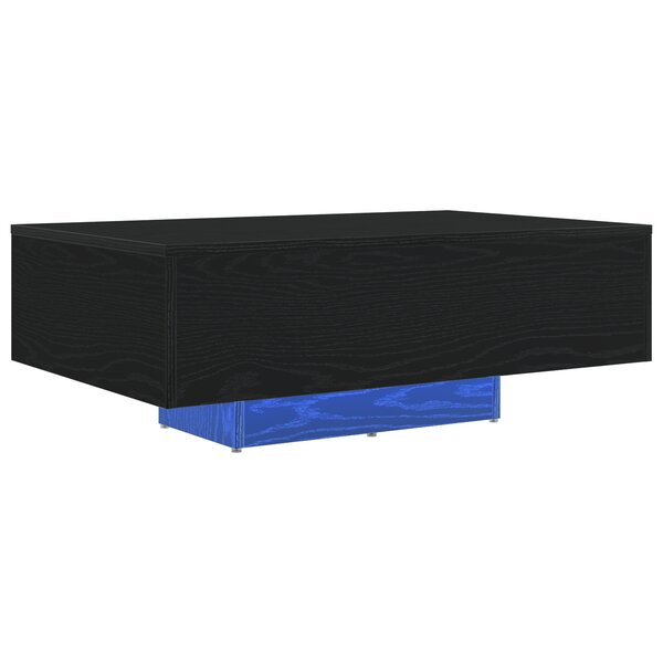 vidaXL Table Basse Chêne noir 85 x 55 x 31 cm Bois d'ingénierie