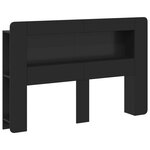 vidaXL Cabinet de Tête de Lit avec stockage Bois d’ingénierie