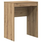 vidaXL Bureau avec tiroir avec étagère 2 Pièces Chêne artisanal