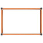 vidaXL Jardinière surélevée Marron 50 x 30 x 72 cm WPC et Aluminium