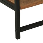 vidaXL Range-Vêtements 60x45x180 cm Bois d'Acacia