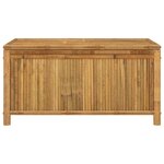 vidaXL Boîte de rangement de jardin 110x52x55 cm Bambou