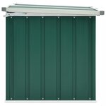 vidaXL Boîte de rangement de jardin Vert 129x67x65 cm