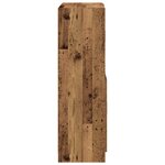 vidaXL Ensemble d'armoires de cuisine 2 Pièces vieux bois