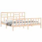 vidaXL Cadre de lit sans matelas bois massif de pin