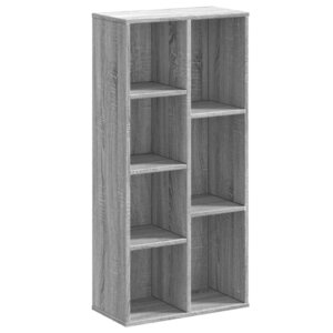 vidaXL Bibliothèque sonoma gris 50x25x105 cm bois d'ingénierie