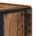 vidaXL Table à manger pliante avec roulettes 130 x 80 x 76 5 cm