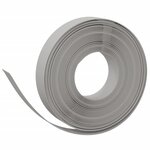vidaXL Bordure de jardin Gris 10 m 10 cm polyéthylène