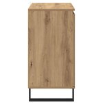 vidaXL Buffet Chêne artisanal 60 x 35 x 70 cm Bois d'ingénierie