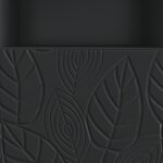 vidaXL Meuble TV 102 x 34 5 x 50 cm Noir Bois d'ingénierie
