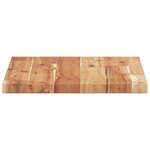 vidaXL Dessus de table rectangulaire 40x30x2 cm bois massif d'acacia