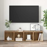 vidaXL Meuble TV Marron